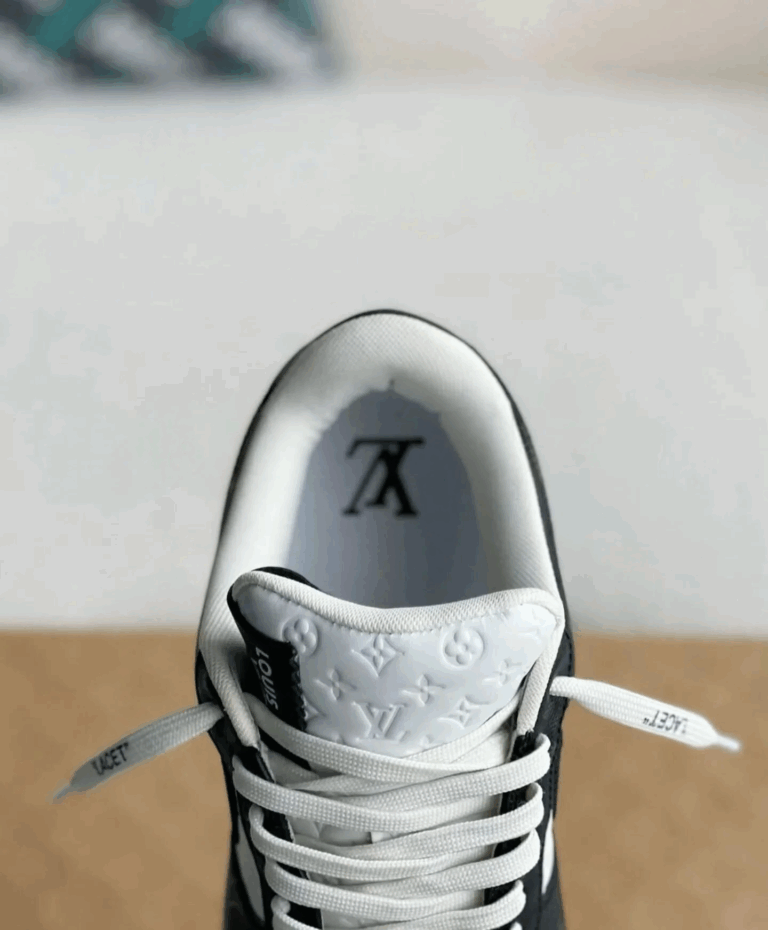 l_V x AF1 Low Black/White