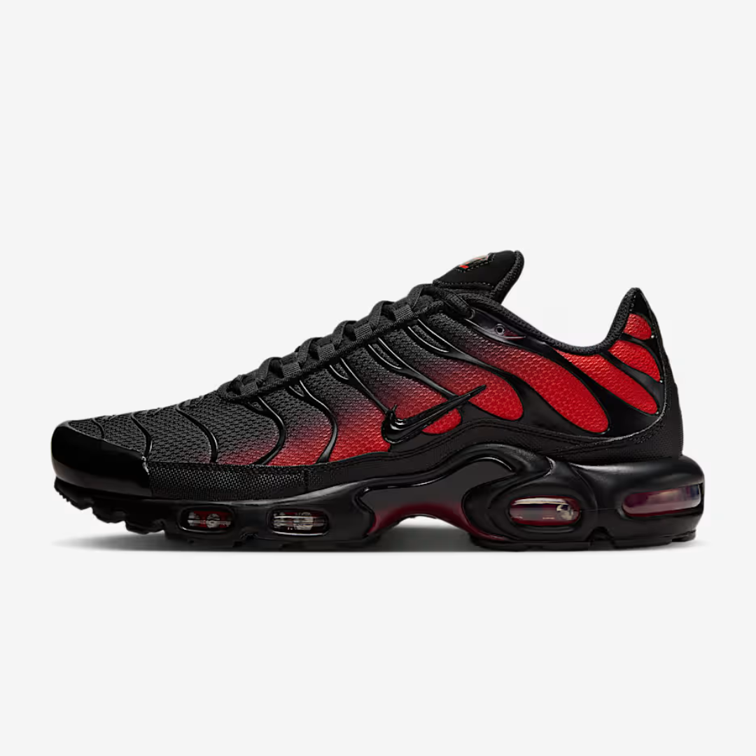Air Max Plus Tn Black Crimson Red