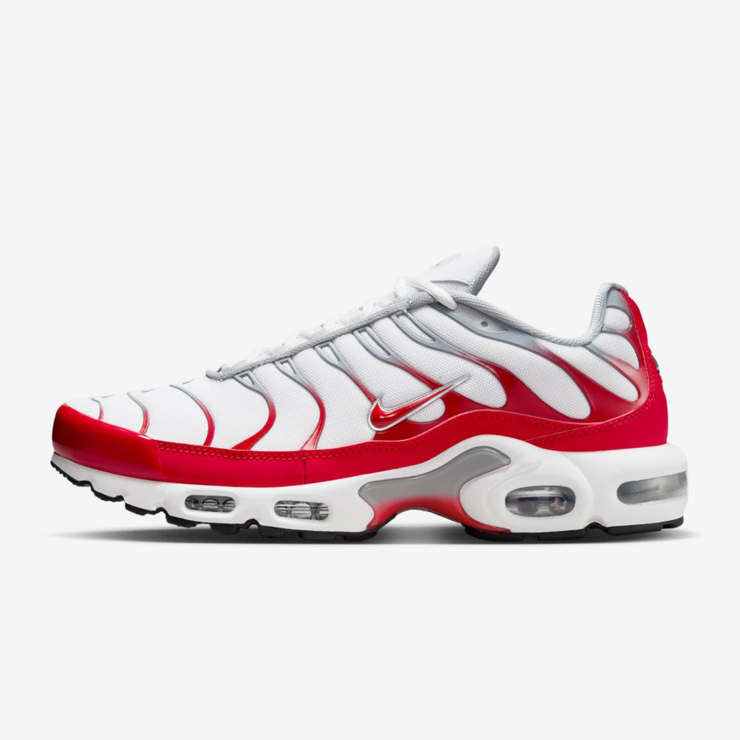 Air Max Plus Tn White University Red