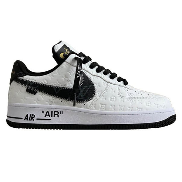 l_V x AF1 Low White Black