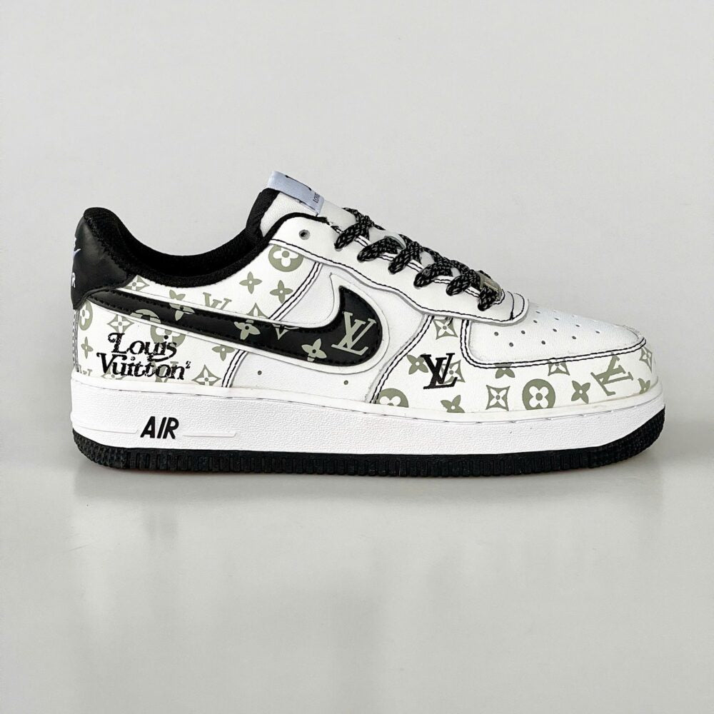 l_V x AF1 Monogram Black Edition (Custom)