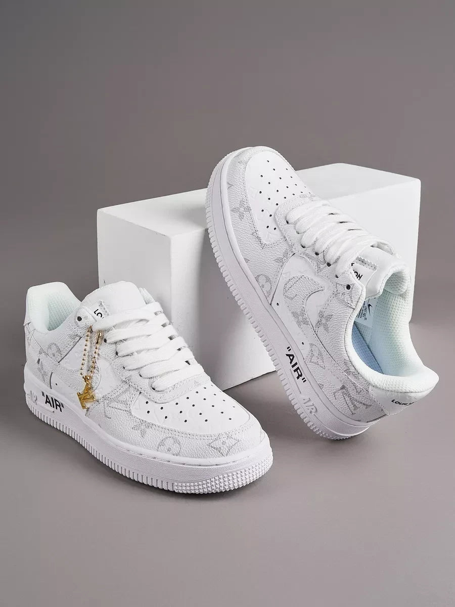 l_V x AF1 Frost White Luxe Edition (Custom)