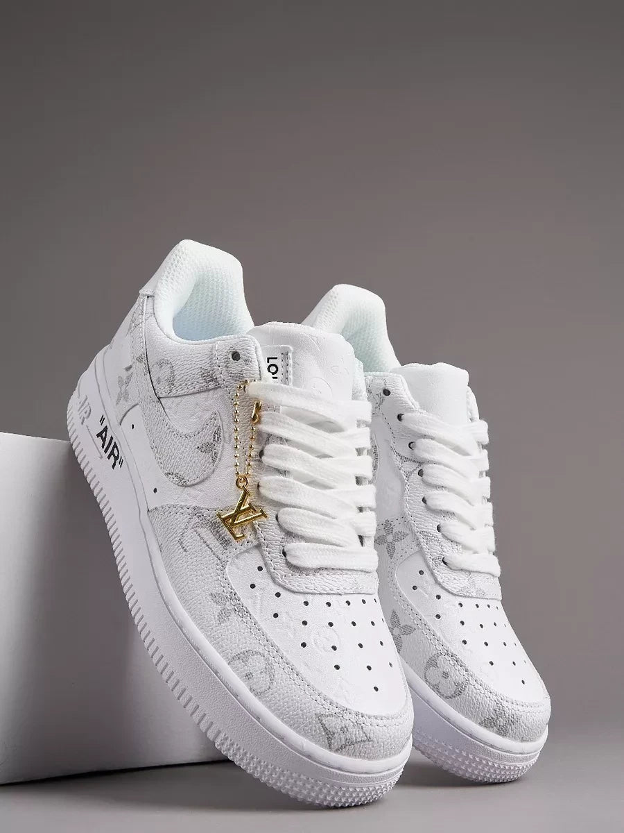 l_V x AF1 Frost White Luxe Edition (Custom)