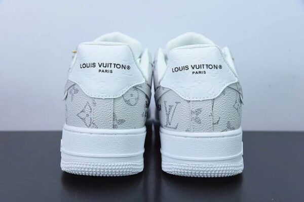 l_V x AF1 Low White Gray