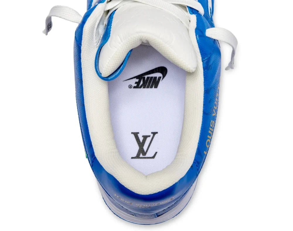 l_V x AF1 Low White/Blue