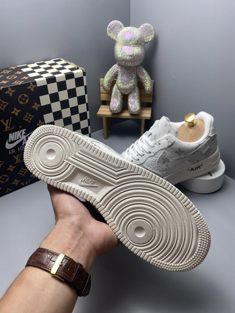 l_V x AF1 Frost White Luxe Edition (Custom)