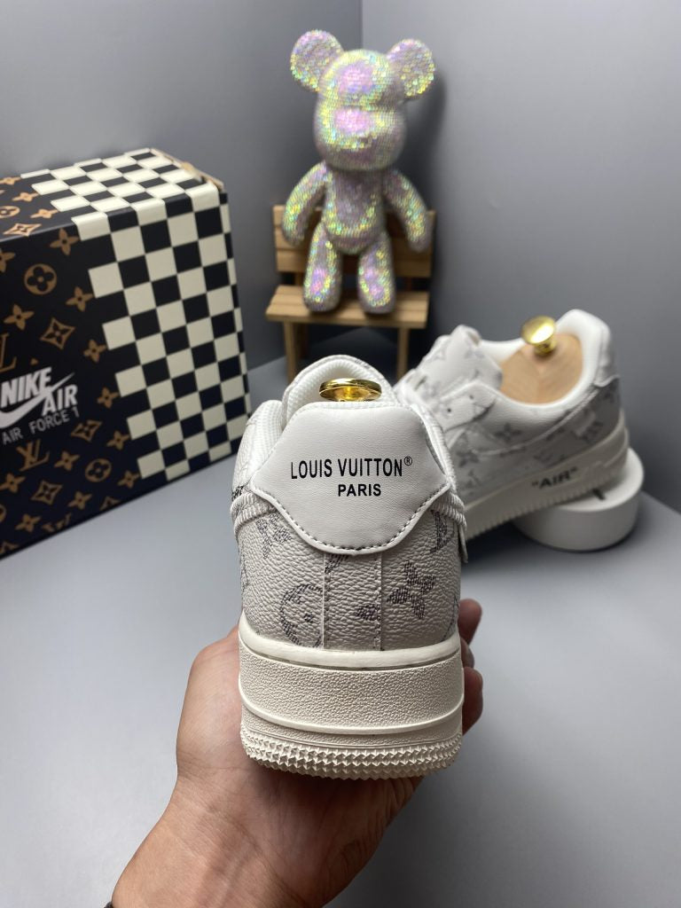 l_V x AF1 Frost White Luxe Edition (Custom)