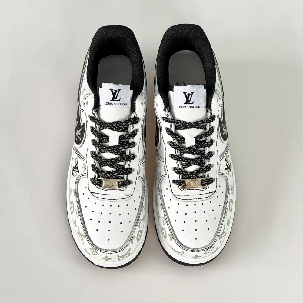 l_V x AF1 Monogram Black Edition (Custom)