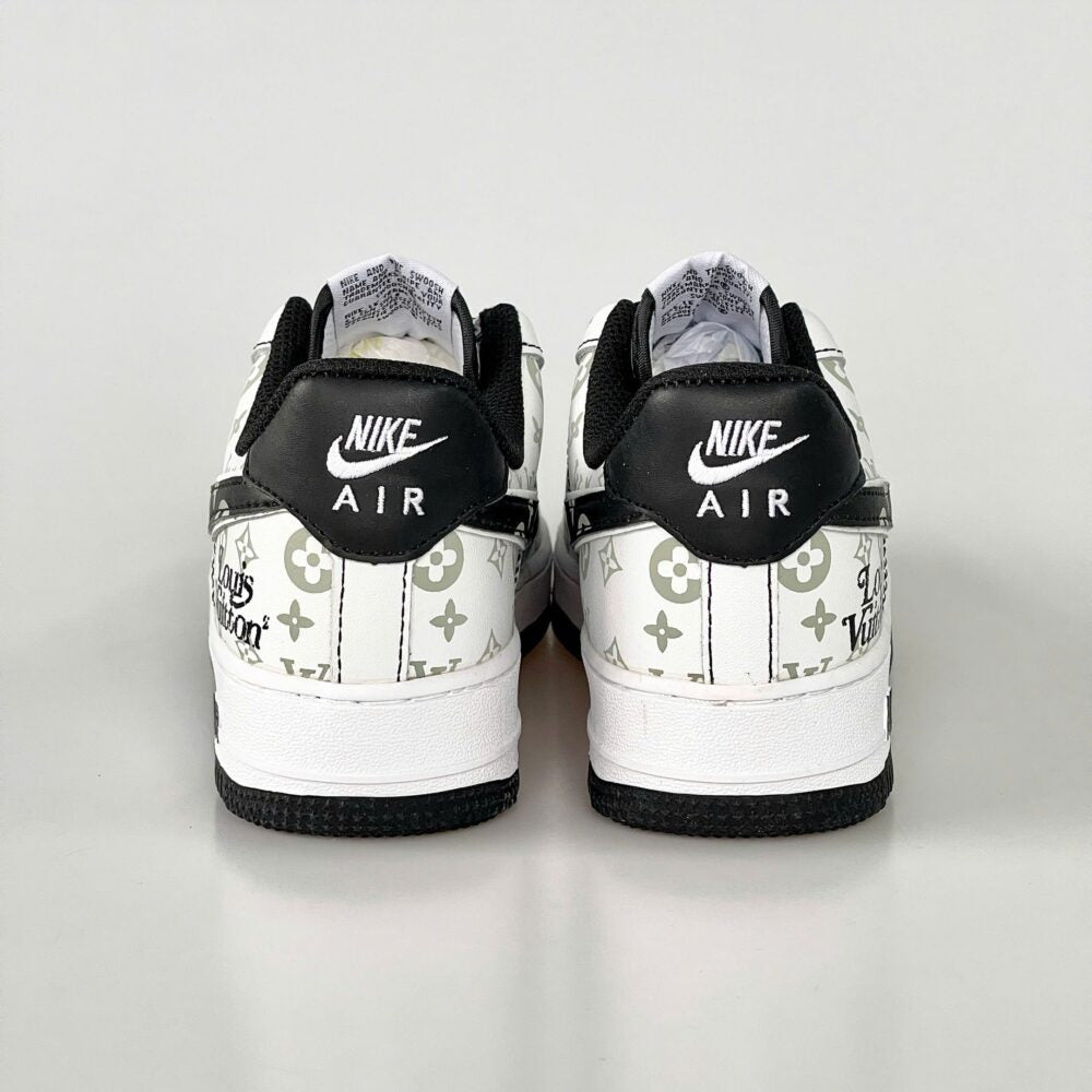 l_V x AF1 Monogram Black Edition (Custom)