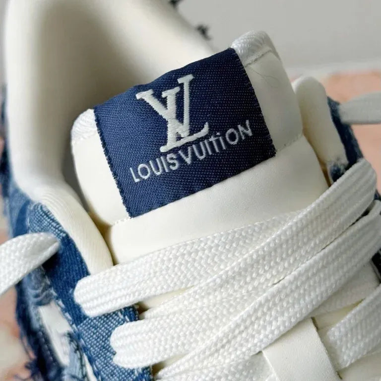 l_V x AF1 Low “Blue Damier Denim”