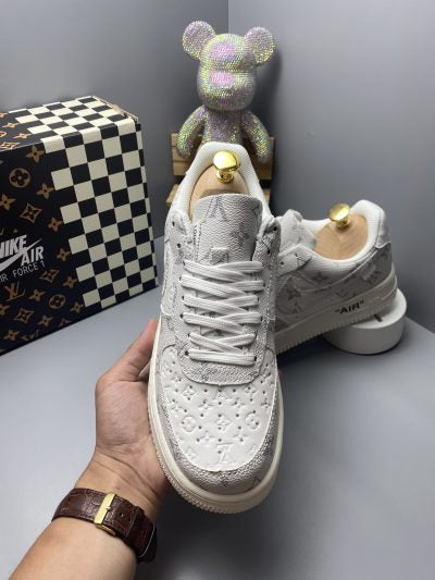 l_V x AF1 Frost White Luxe Edition (Custom)