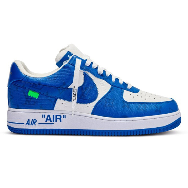 l_V x AF1 Low White/Blue