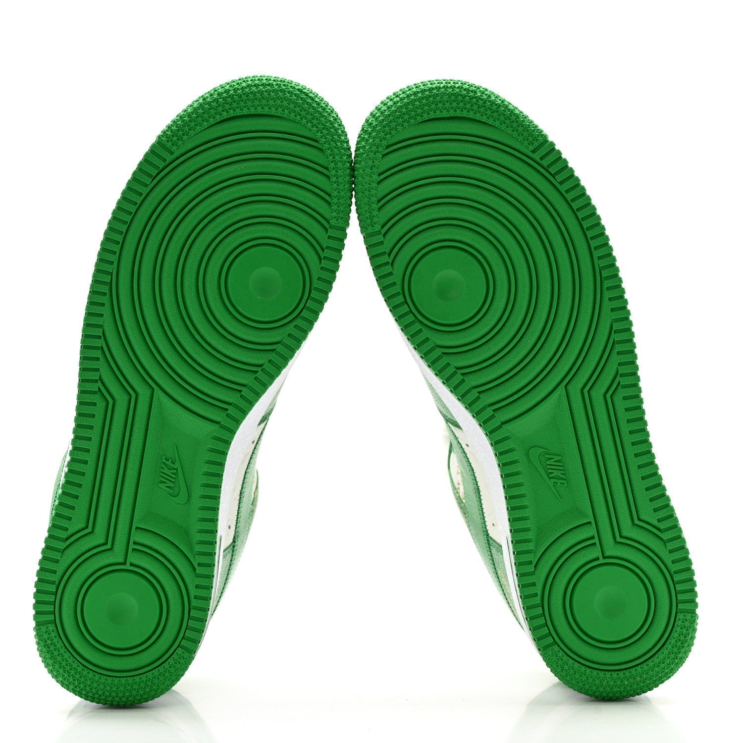 l_V x AF1 Low White/Green
